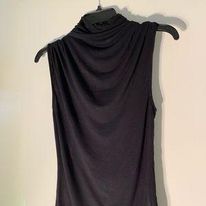 Free People Black Sleeveless Blouse Tank
